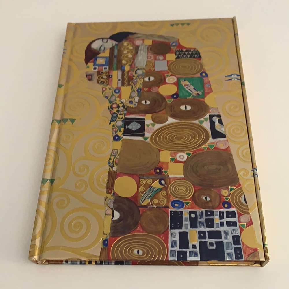 Flame Tree “Fulfillment” by Gustav Klimt Notebook